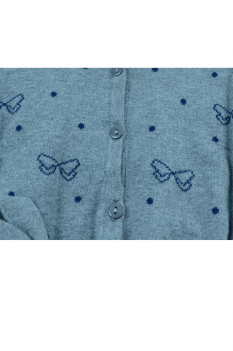 Cardigan cu maneca lunga pentru fete Happy House BL-144G-104, Gri [2]