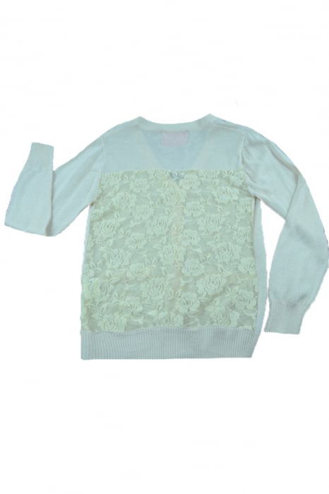 Cardigan cu maneca lunga pentru fete Happy House BL-165C-116, Crem [3]