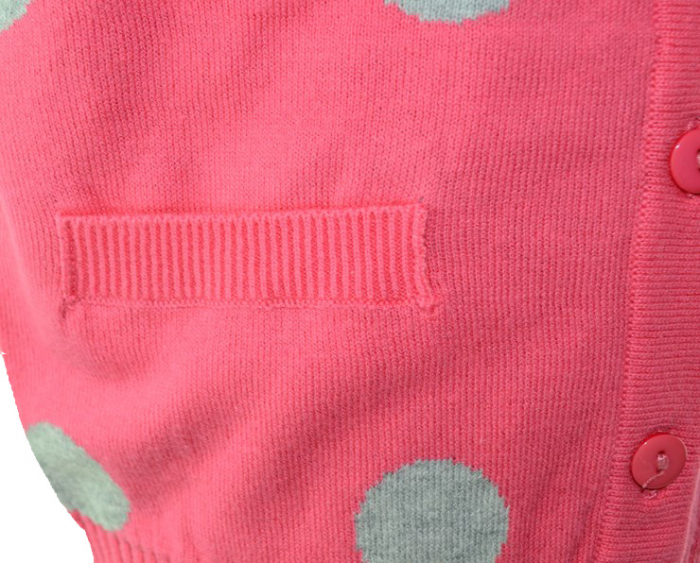Cardigan cu maneca lunga pentru fete Happy House BL-200C-128, Roz [2]