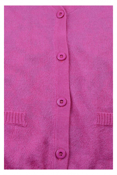 Cardigan cu maneca lunga pentru fete Happy House BL-165-104, Fucsia [2]