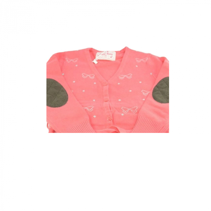 Cardigan cu maneca lunga pentru fete Happy House BL-144-116, Roz [2]