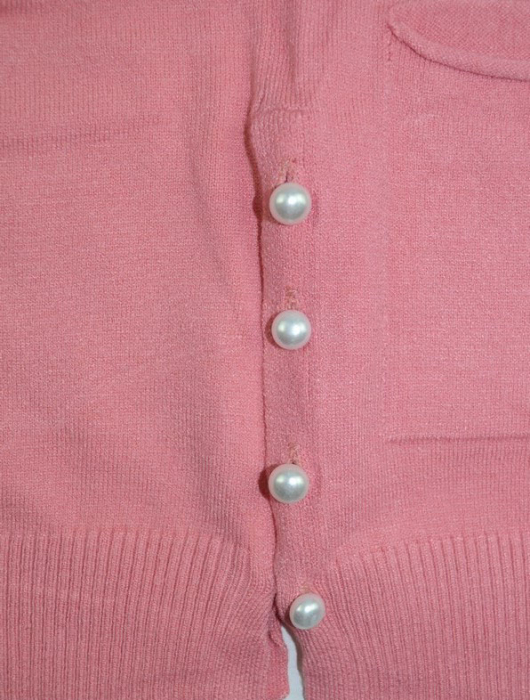 Cardigan cu maneca lunga pentru fete Happy House BL-253R-128, Roz [2]