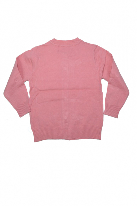 Cardigan cu maneca lunga pentru fete Happy House BL-272-R-80, Roz [3]