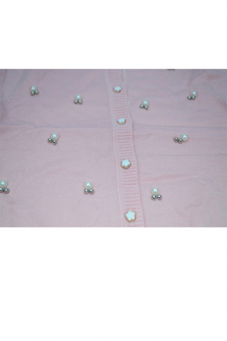 Cardigan cu maneca lunga pentru fete Happy House BL298-3-86, Roz [2]