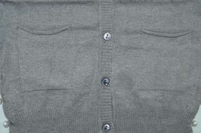 Cardigan cu maneca scurta pentru fete Happy House BL-253G-116, Gri [2]