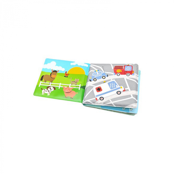 Carte educativa, de baie, Akuku First Steps A0477, Multicolor [2]