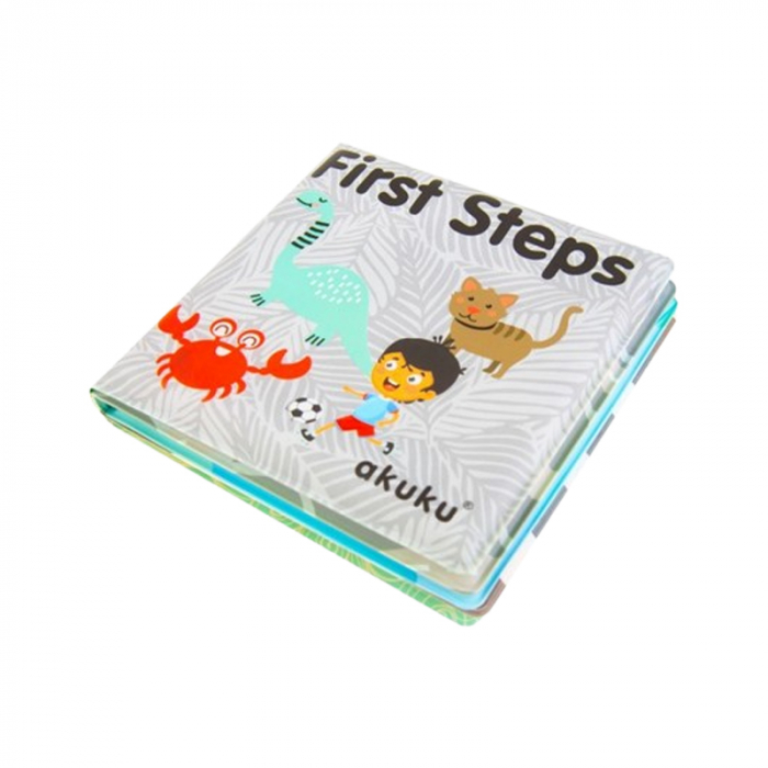 Carte educativa, de baie, Akuku First Steps A0477, Multicolor [1]