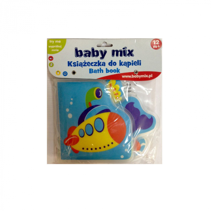 Carte educativa pentru baie BabyMix 230042, Multicolor [2]