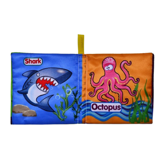 Carte senzoriala despre animale marine, Mini Junior 0509AM, Multicolor [2]