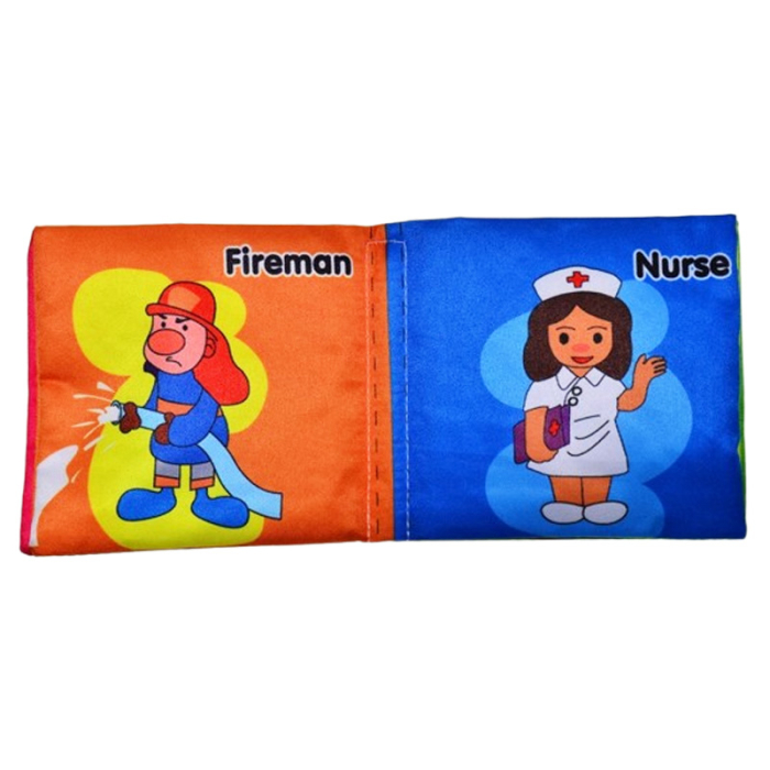 Carte senzoriala despre profesii, Mini Junior 0509AP, Multicolor [3]