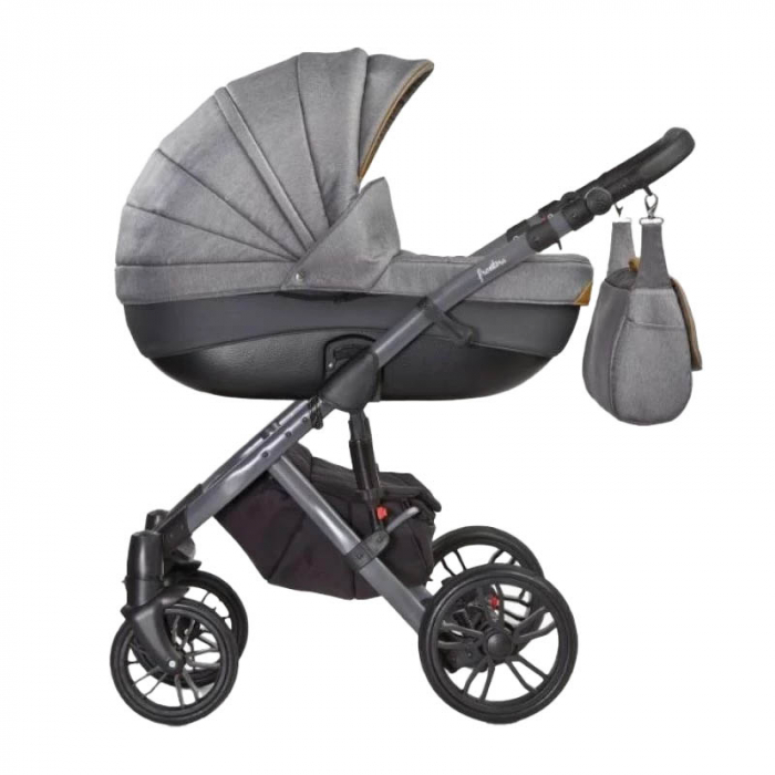 Carucior 3 in 1 Camini Frontera 301956G, Gri [2]