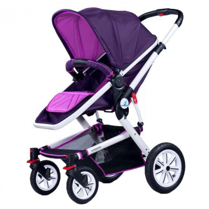 Carucior nou nascuti CARETERO Compass CSS2M, Mov [5]