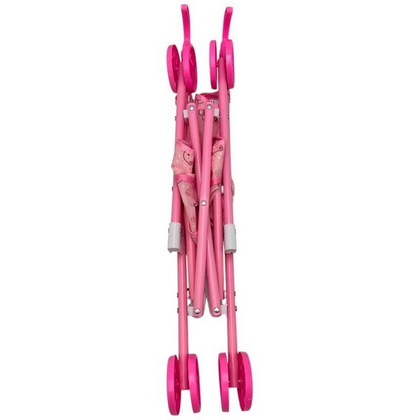 Carucior sport pentru papusi, Mini Junior CP1001R, Roz [4]