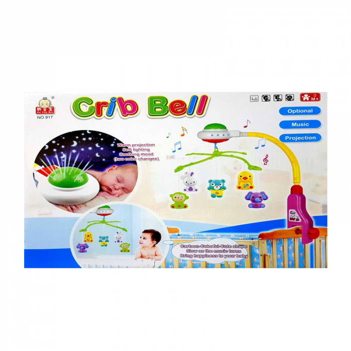 Carusel muzical OEM CRBT, Multicolor [2]