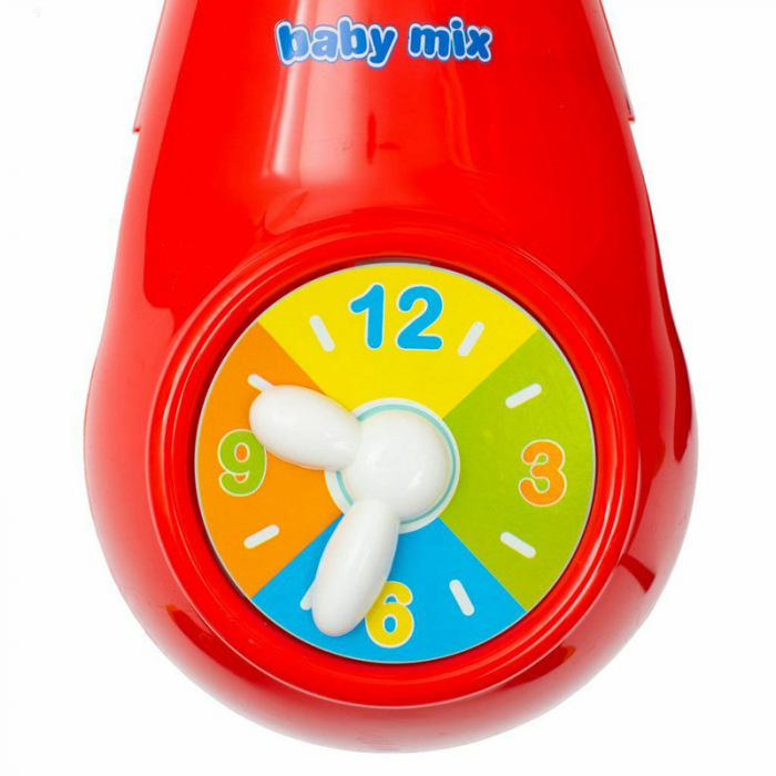 Carusel muzical cu proiectie BabyMix 914926, Rosu [3]