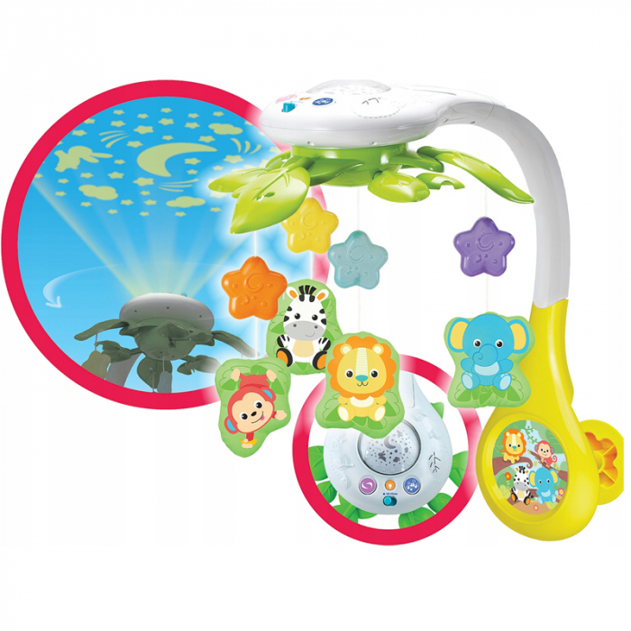 Carusel muzical Winfun 000854, Multicolor [4]