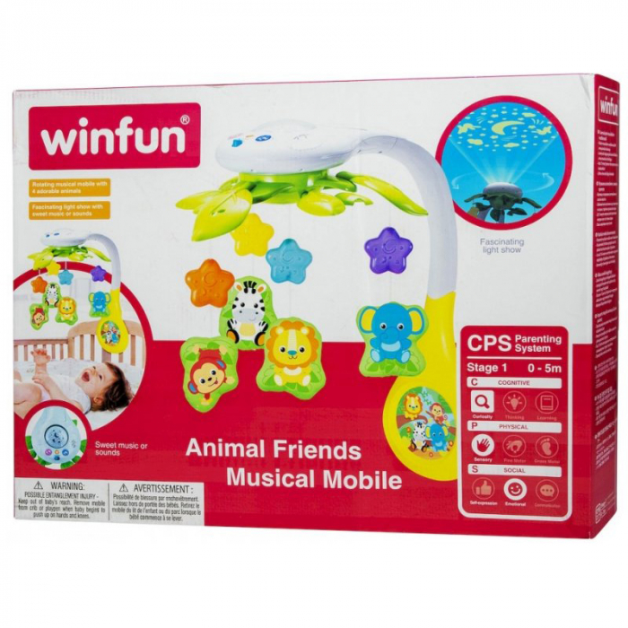 Carusel muzical Winfun 000854, Multicolor [3]