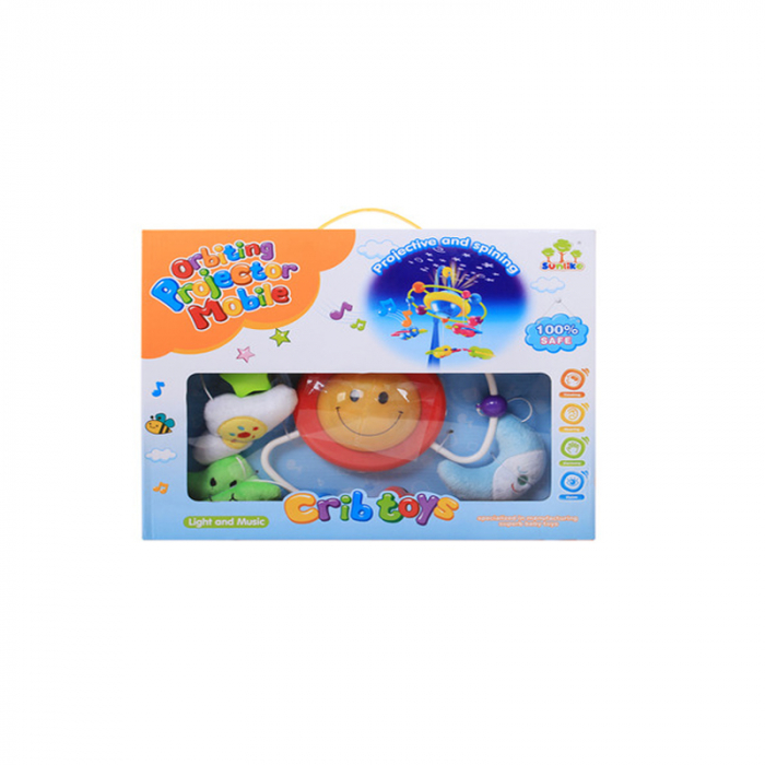 Carusel muzical pentru patut OEM SL8107, Multicolor [2]