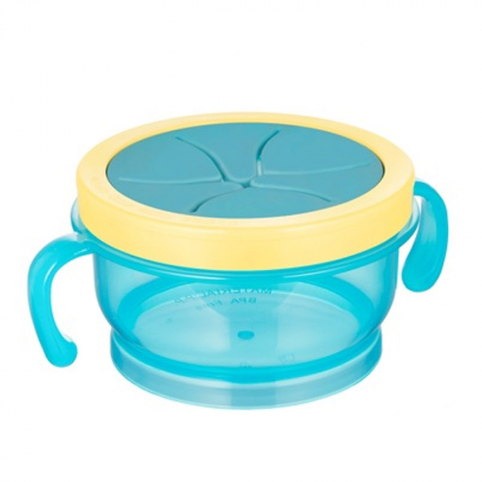 Castron cu capac 200 ml Canpol Babies 51/008A, Turcoaz [3]