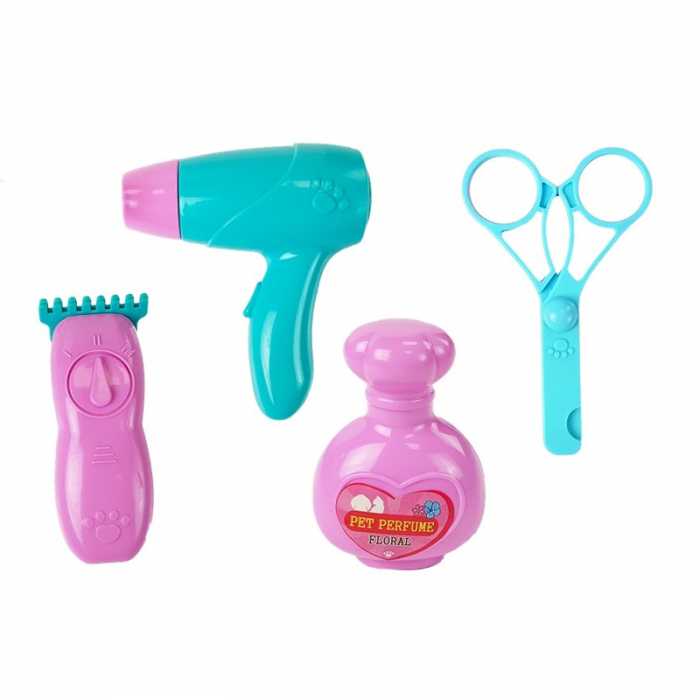 Catel din plus interactiv cu lesa, care merge si latra Midex T830, Crem [5]