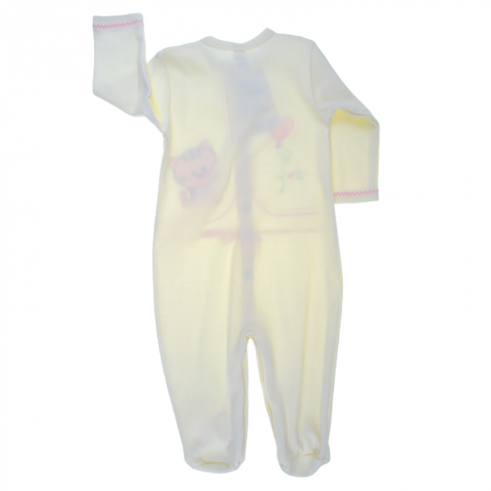 Salopeta cu maneca lunga pentru fete Koala Baby SPF12134, Crem [2]