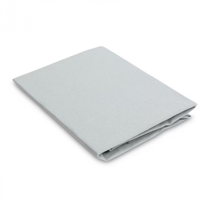 Cearceaf cu elastic din bambus pentru saltea 40 x 90 cm Sensillo 392516, Gri [2]
