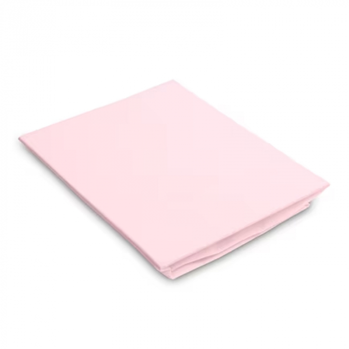 Cearceaf cu elastic din bambus pentru saltea 40 x 90 cm Sensillo 392523R, Roz [2]