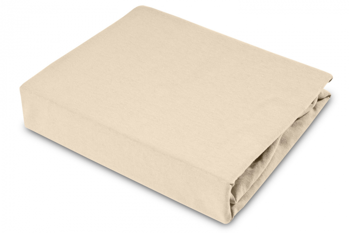 Cearceaf cu elastic pentru saltea, 120 x 60 cm Sensillo SILLO-526796, Bej [2]