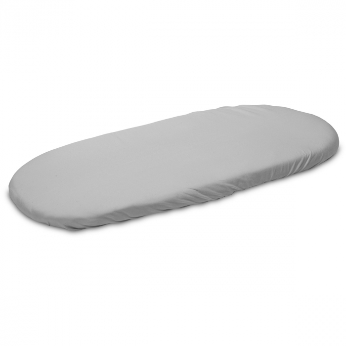 Cearceaf cu elastic pentru saltea de landou 35 x 75 cm Sensillo 2194, Gri [1]