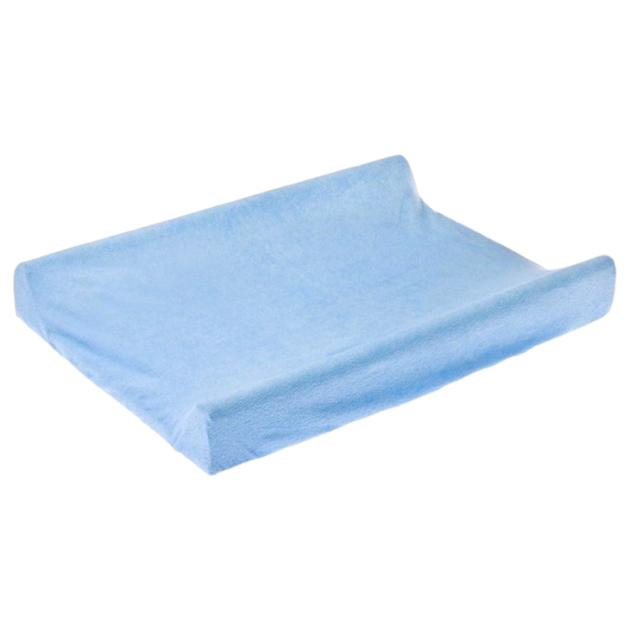 Cearceaf din frotir, cu elastic pentru saltea de infasat 50 x 70 cm Sensillo 524747, Albastru [1]
