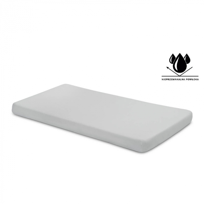 Cearceaf impermeabil cu elastic pentru saltea 120 x 60 cm Sensillo SILLO-21550, Gri [2]