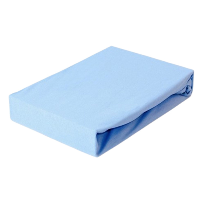 Cearceaf impermeabil cu elastic pentru saltea 60 x 120 cm DuetBaby 601155A, Albastru [1]