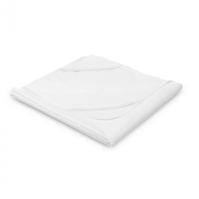 Protectie impermeabil pentru saltea, din frotir, cu elastic pentru saltea 160 x 80 cm, Sensillo 398426, Alb [3]