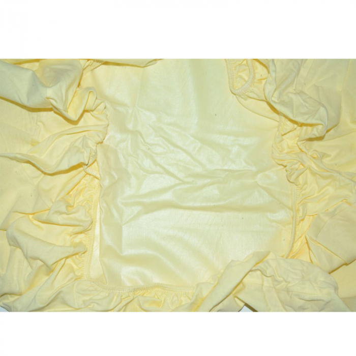 Cearceaf impermeabil pentru saltea 70 x 140 cm BabyMatex 04-1264, Galben [3]