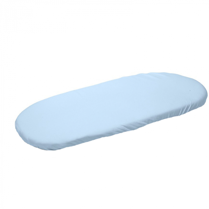 Cearceaf cu elastic pentru saltea de landou 35 x 75 cm Sensillo 2192, Albastru [1]