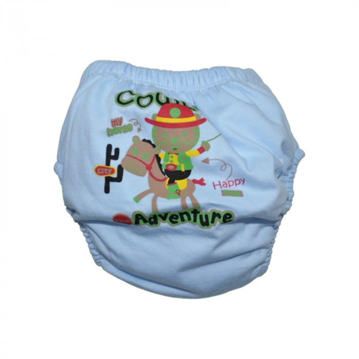 Chiloti de trecere la olita refolosibili pentru baieti Mini Junior CHREMJ-17, Albastru [1]