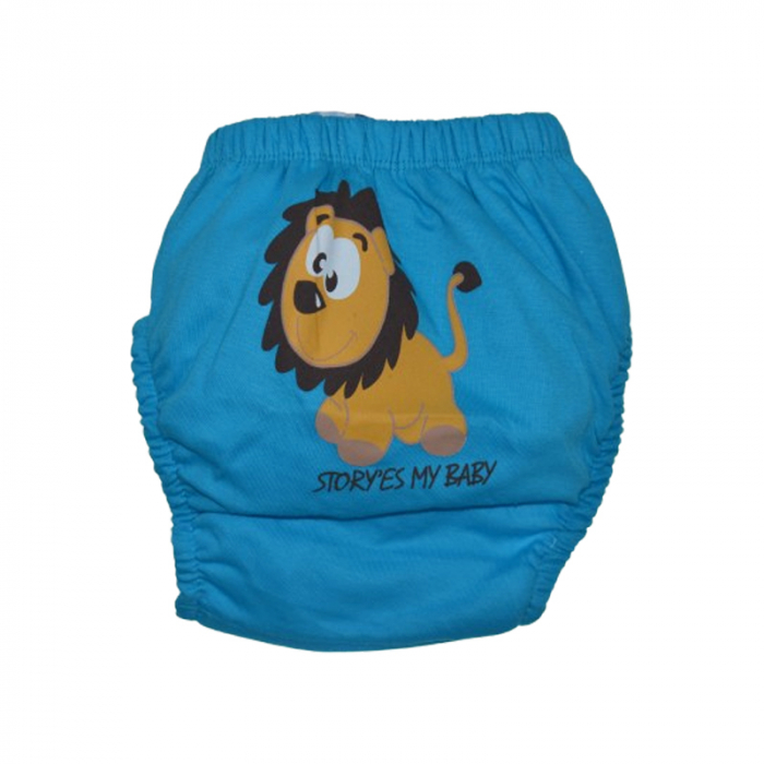 Chiloti de trecere la olita refolosibili pentru baieti Mini Junior CHREMJ-21, Albastru [1]