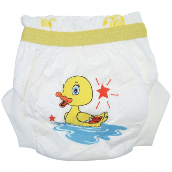 Chiloti de trecere la olita refolosibili pentru fete Mini Junior POS38, Galben [4]