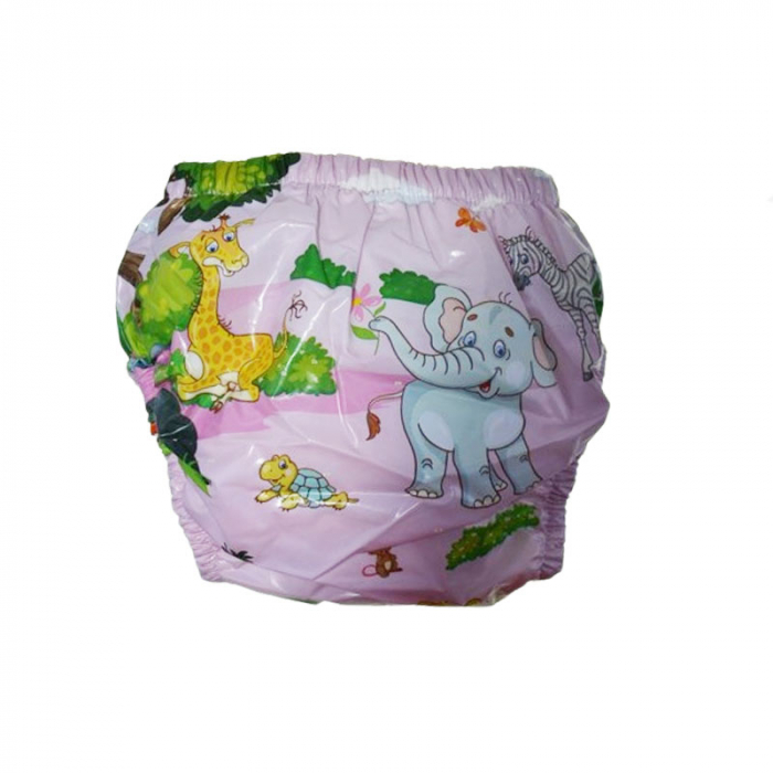 Chiloti de trecere la olita refolosibili pentru fete Mini Junior CHREMJ-02, Roz [3]
