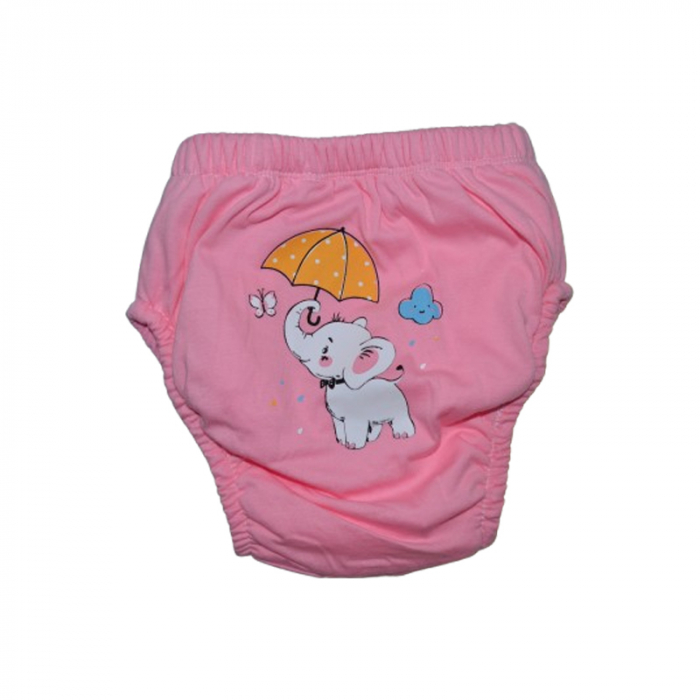 Chiloti de trecere la olita refolosibili pentru fete Mini Junior CHREMJ-13, Roz [1]
