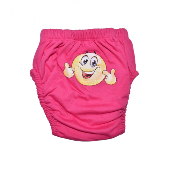 Chiloti de trecere la olita refolosibili pentru fete Mini Junior CHREMJ-16, Fucsia [1]