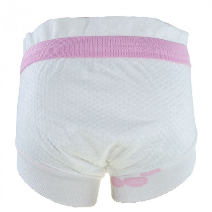 Chiloti de trecere la olita refolosibili pentru fete Mini Junior POS39, Roz [2]