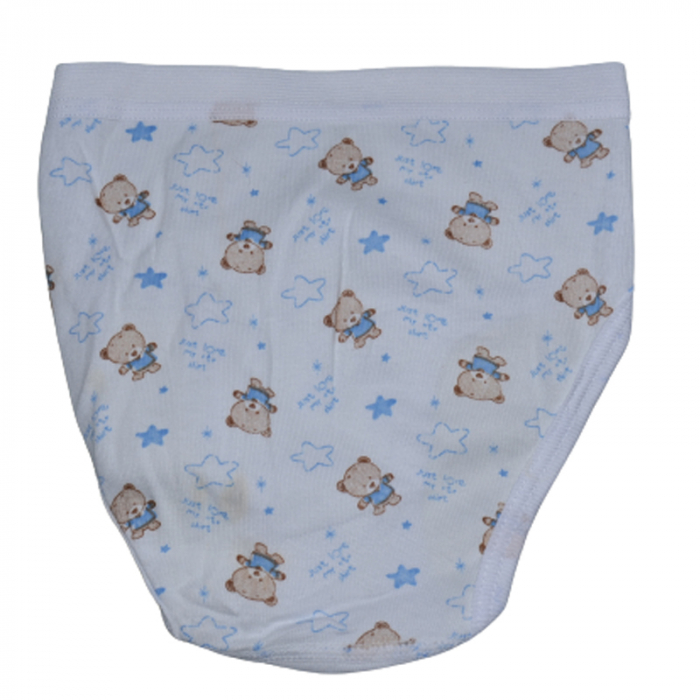 Chiloti pentru baieti Mini Junior MJ40014A, Alb [2]