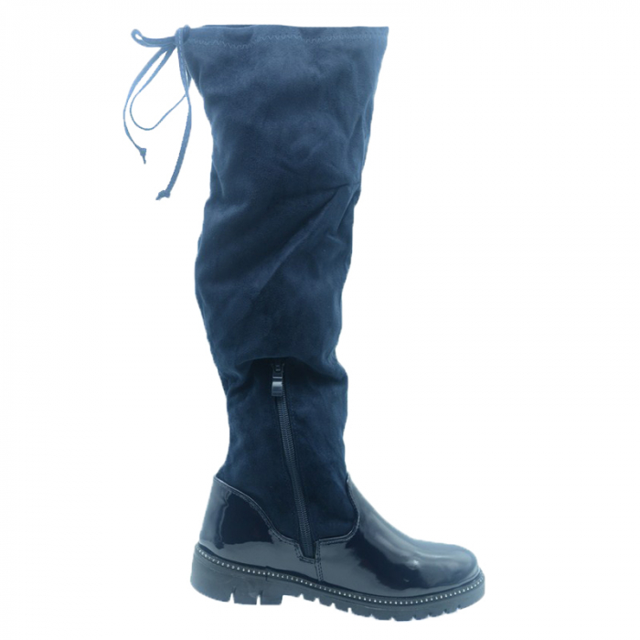 Cizme captusite fete MRS M1099B-31, Bleumarin [3]