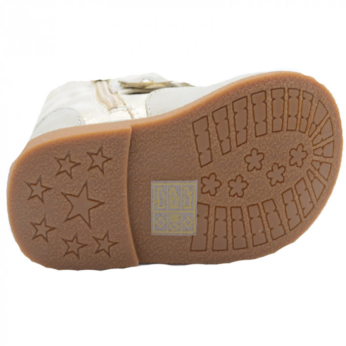 Cizme captusite pentru fete MRS S192-C-26, Crem [3]