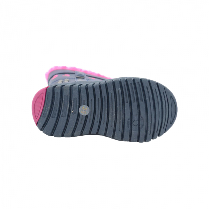 Cizme pentru fete American Club 783/15B-26, Bleumarin [4]