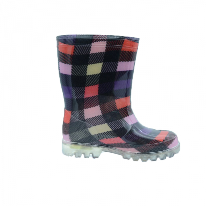 Cizme cauciuc fete Mini Junior FL17-GY1135-1B-29 [4]