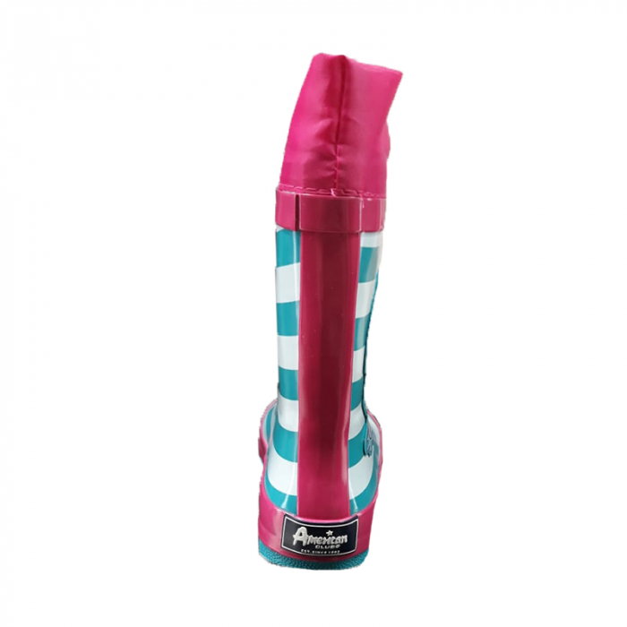Cizme din cauciuc fete American Club AMC-002-30, Multicolor [2]