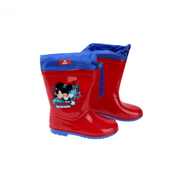 Cizme din cauciuc pentru baieti Setino Mickey Mouse 860-206R-30, Rosu [2]