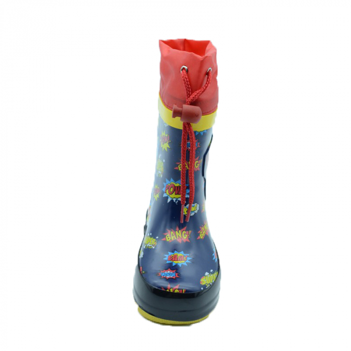 Cizme din cauciuc pentru baieti American Club 06/19-31, Multicolor [4]